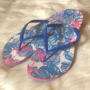 Lilly Pulitzer Flip Flops